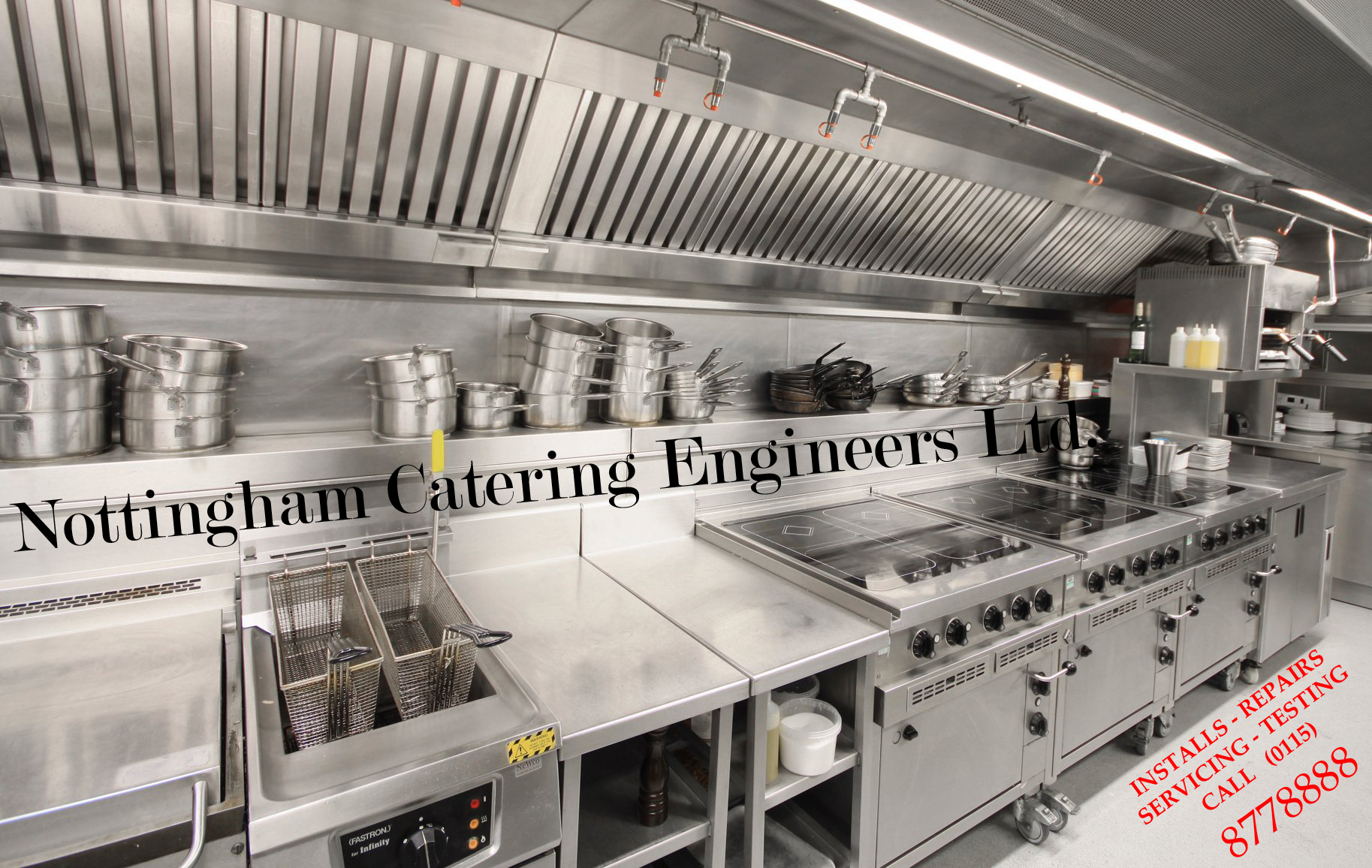 Nottingham Catering Engineers repairs sales install commercial catering equipment