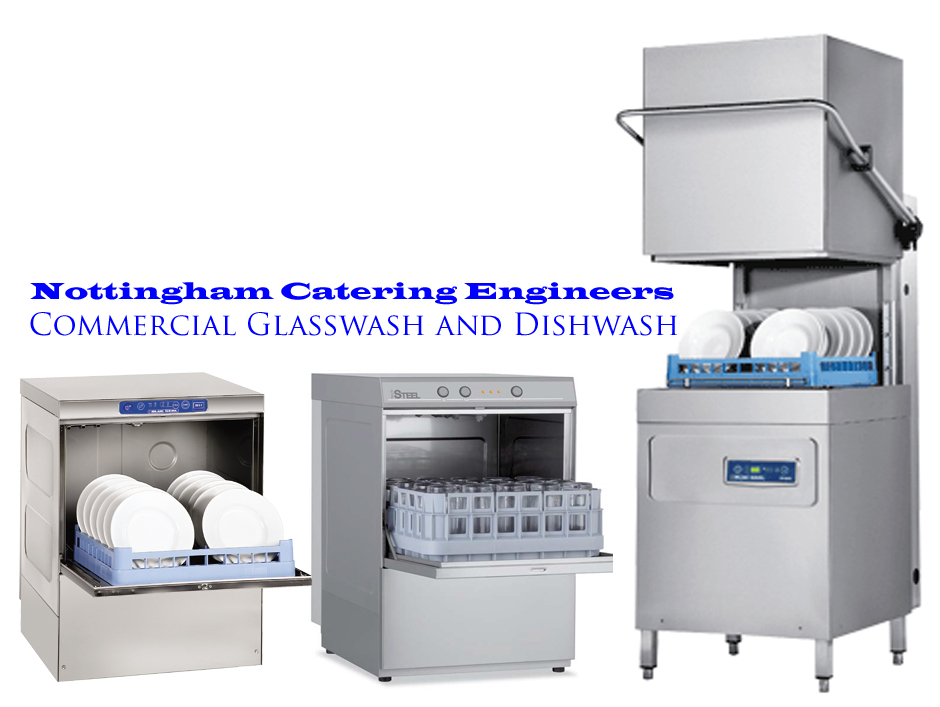 Commercial Dishwasher glasswash repair service Nottingham